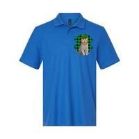 British Shorthair Leprechaun St Patricks Day Lucky Clover Great Gift Softstyle Adult Sport Polo