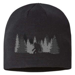 Bigfoot Sasquatch Lovers Bigfoot Believers Camping Sustainable Beanie