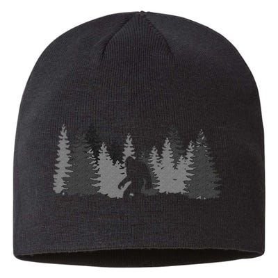 Bigfoot Sasquatch Lovers Bigfoot Believers Camping Sustainable Beanie