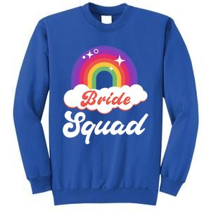 Bride Squad Lesbian Bachelorette Party Gift Sweatshirt