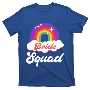 Bride Squad Lesbian Bachelorette Party Gift T-Shirt