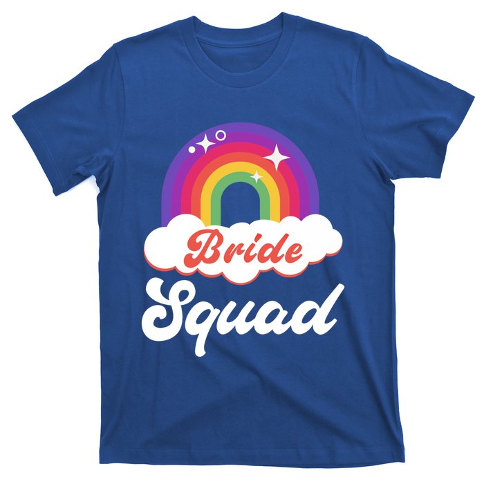 Bride Squad Lesbian Bachelorette Party Gift T-Shirt