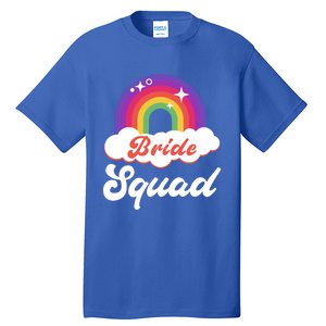 Bride Squad Lesbian Bachelorette Party Gift Tall T-Shirt