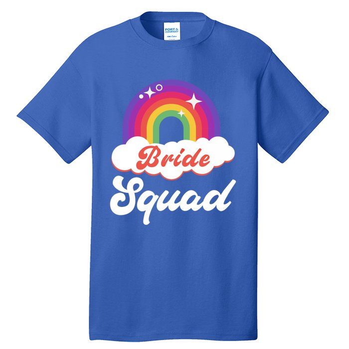 Bride Squad Lesbian Bachelorette Party Gift Tall T-Shirt