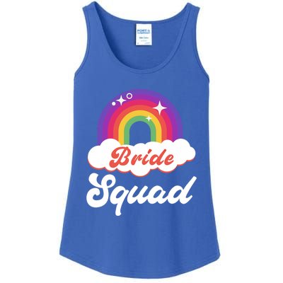 Bride Squad Lesbian Bachelorette Party Gift Ladies Essential Tank