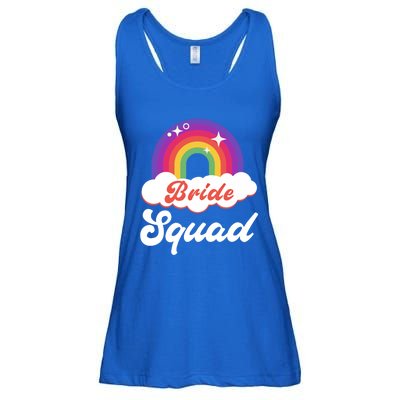 Bride Squad Lesbian Bachelorette Party Gift Ladies Essential Flowy Tank