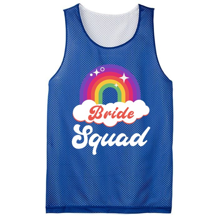 Bride Squad Lesbian Bachelorette Party Gift Mesh Reversible Basketball Jersey Tank