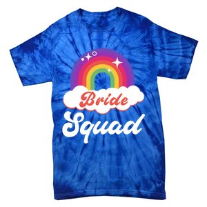 Bride Squad Lesbian Bachelorette Party Gift Tie-Dye T-Shirt