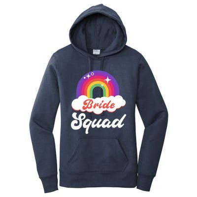 Bride Squad Lesbian Bachelorette Party Gift Women's Pullover Hoodie