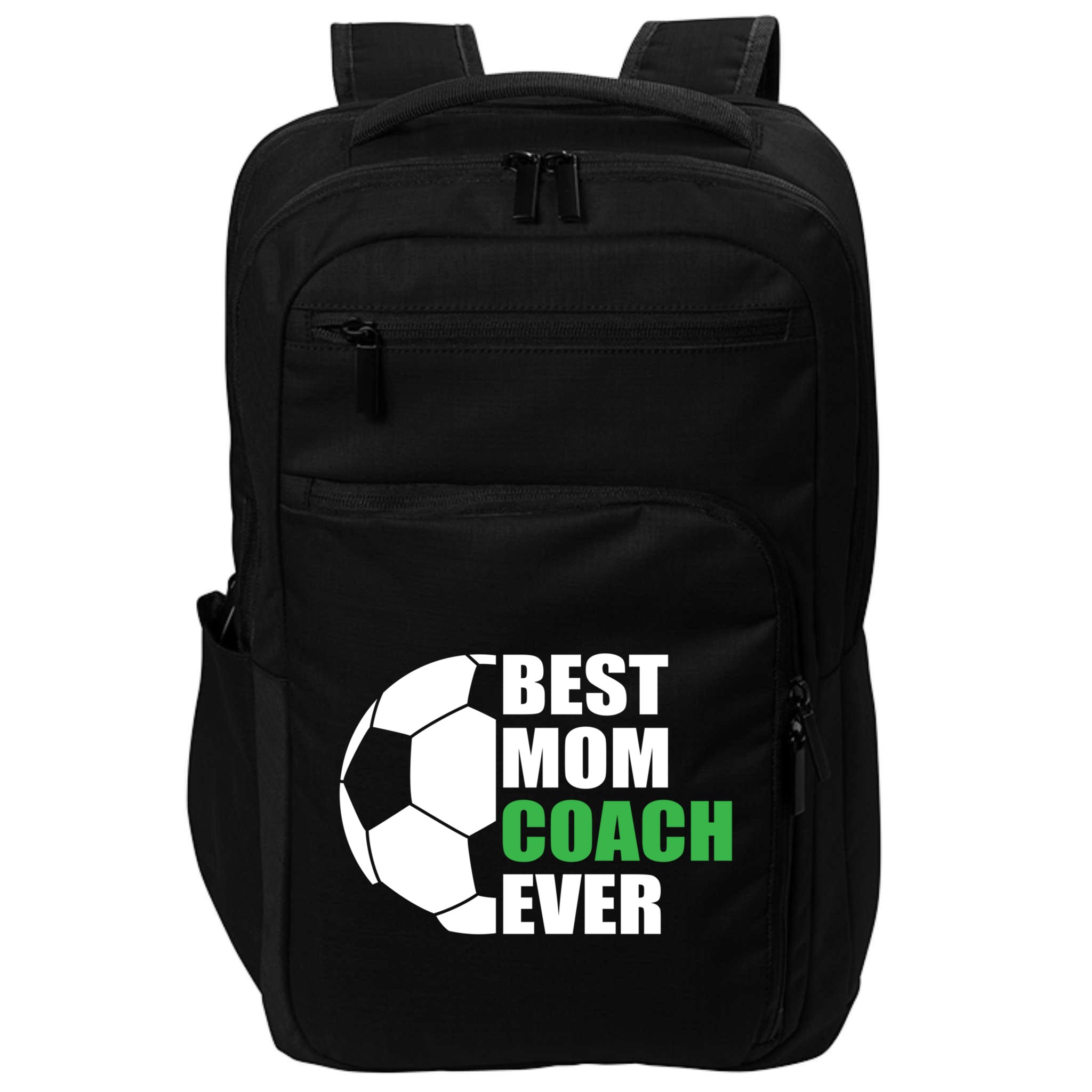 Best Soccer Mom Coach Ever Mother Soccer Mom Coach Gift Impact Tech Backpack