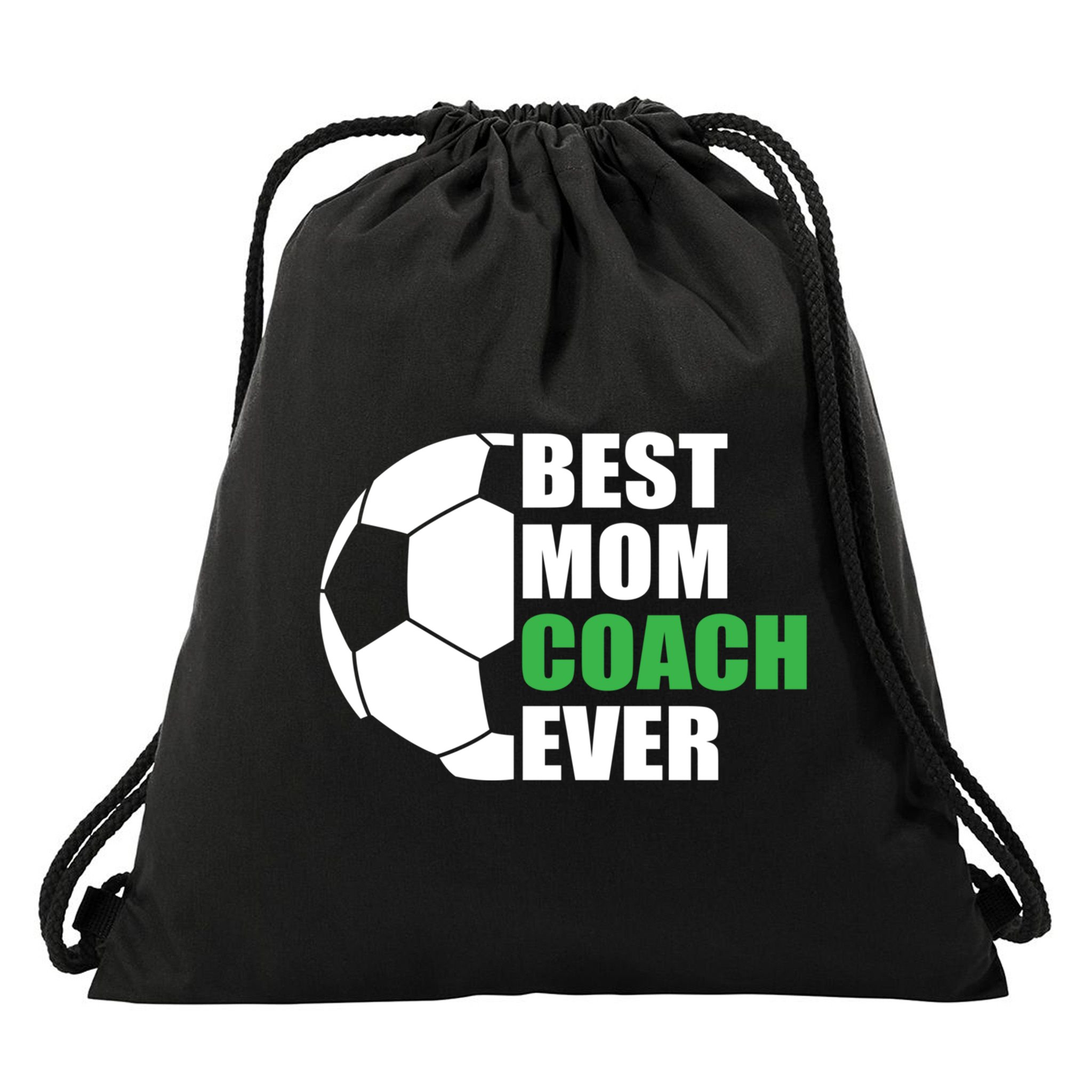 Best Soccer Mom Coach Ever Mother Soccer Mom Coach Gift Drawstring Bag