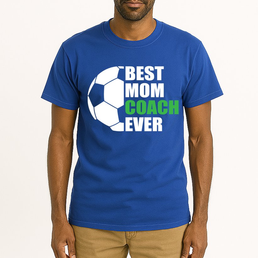 Best Soccer Mom Coach Ever Mother Soccer Mom Coach Gift Tall T-Shirt