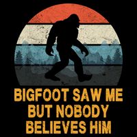 Bigfoot Saw Me But Nobody Believes Him Impact Tech Backpack