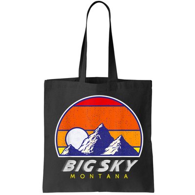 Big Sky Montana USA Ski Resort 1980s Retro Collection Bag