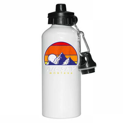 Big Sky Montana USA Ski Resort 1980s Retro Collection Aluminum Water Bottle