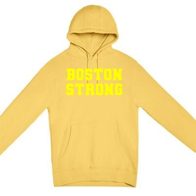 Boston Strong Marathon Running Premium Pullover Hoodie