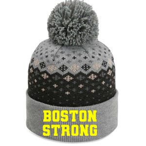 Boston Strong Marathon Running The Baniff Cuffed Pom Beanie