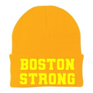 Boston Strong Marathon Running Knit Cap Winter Beanie