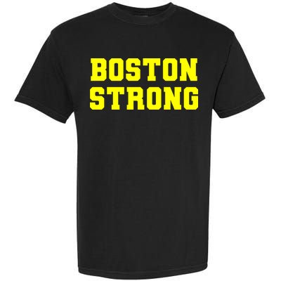 Boston Strong Marathon Running Garment-Dyed Heavyweight T-Shirt