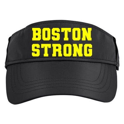 Boston Strong Marathon Running Adult Drive Performance Visor