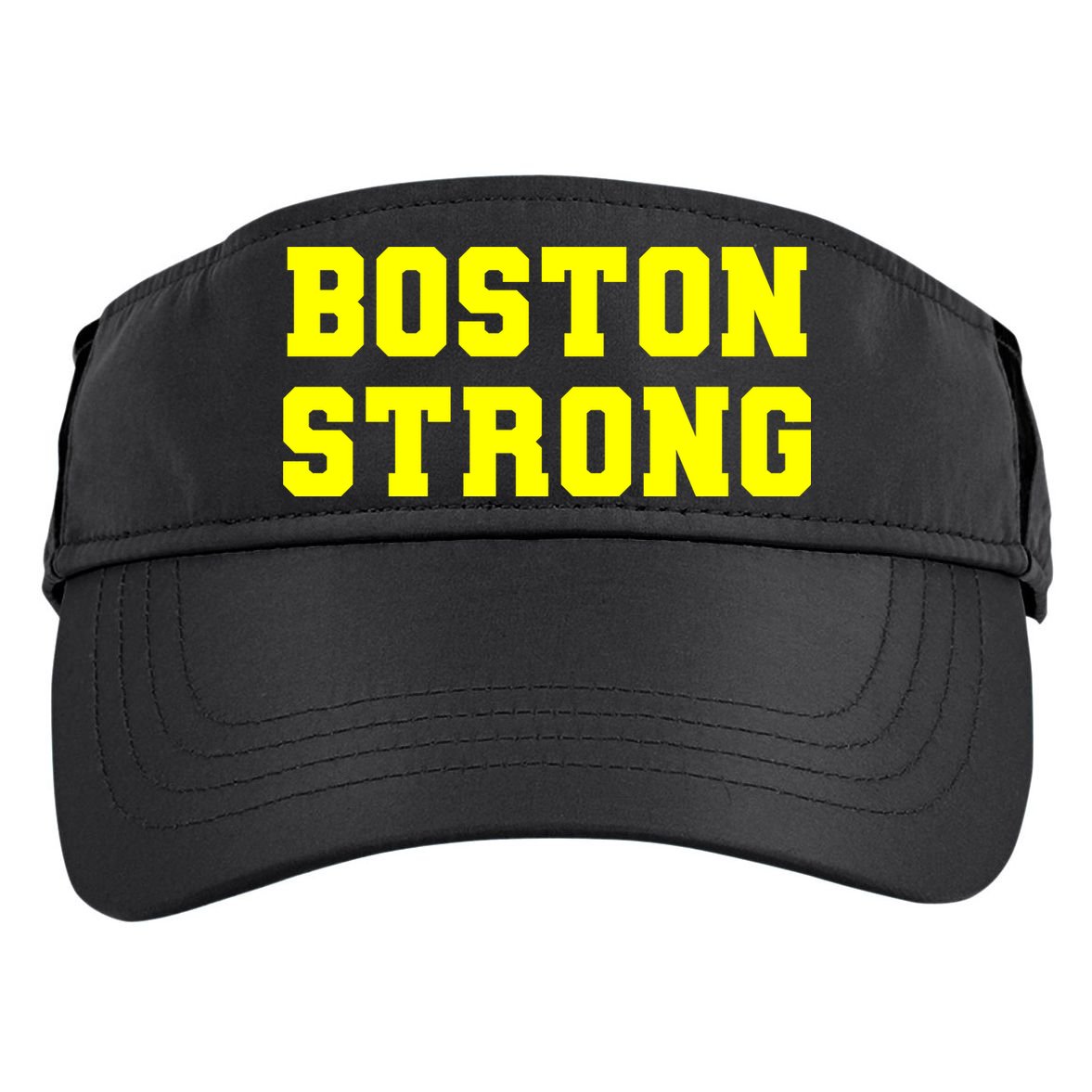 Boston Strong Marathon Running Adult Drive Performance Visor
