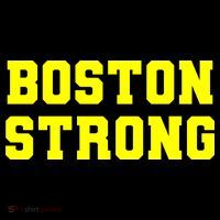 Boston Strong Marathon Running Drawstring Bag