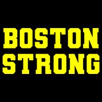 Boston Strong Marathon Running Flat Bill Trucker Hat