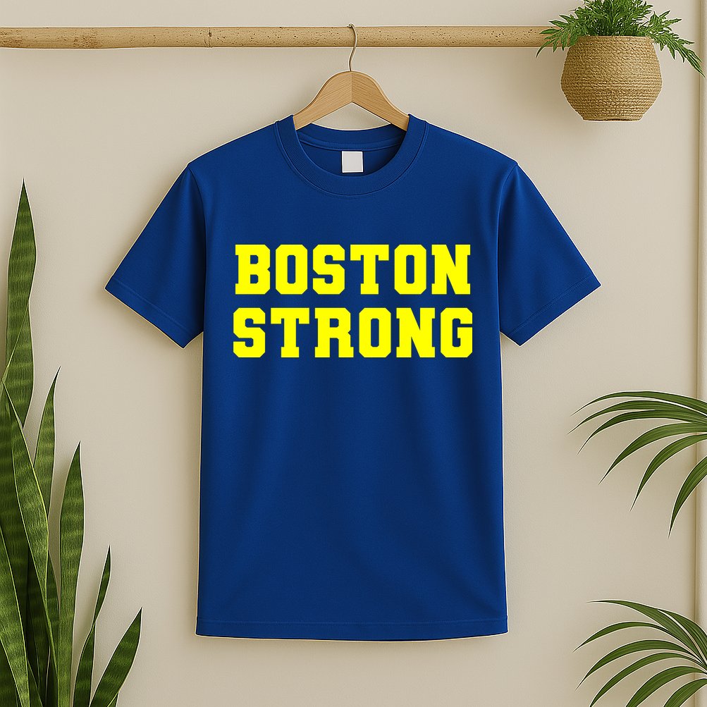 Boston Strong Marathon Running T-Shirt