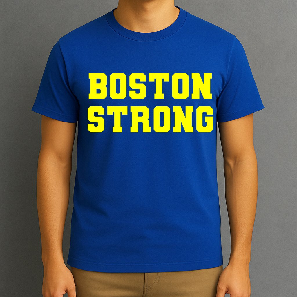 Boston Strong Marathon Running T-Shirt