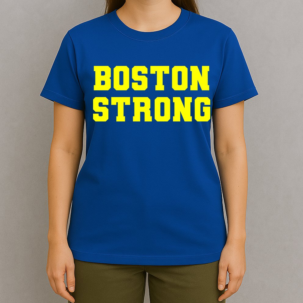 Boston Strong Marathon Running T-Shirt