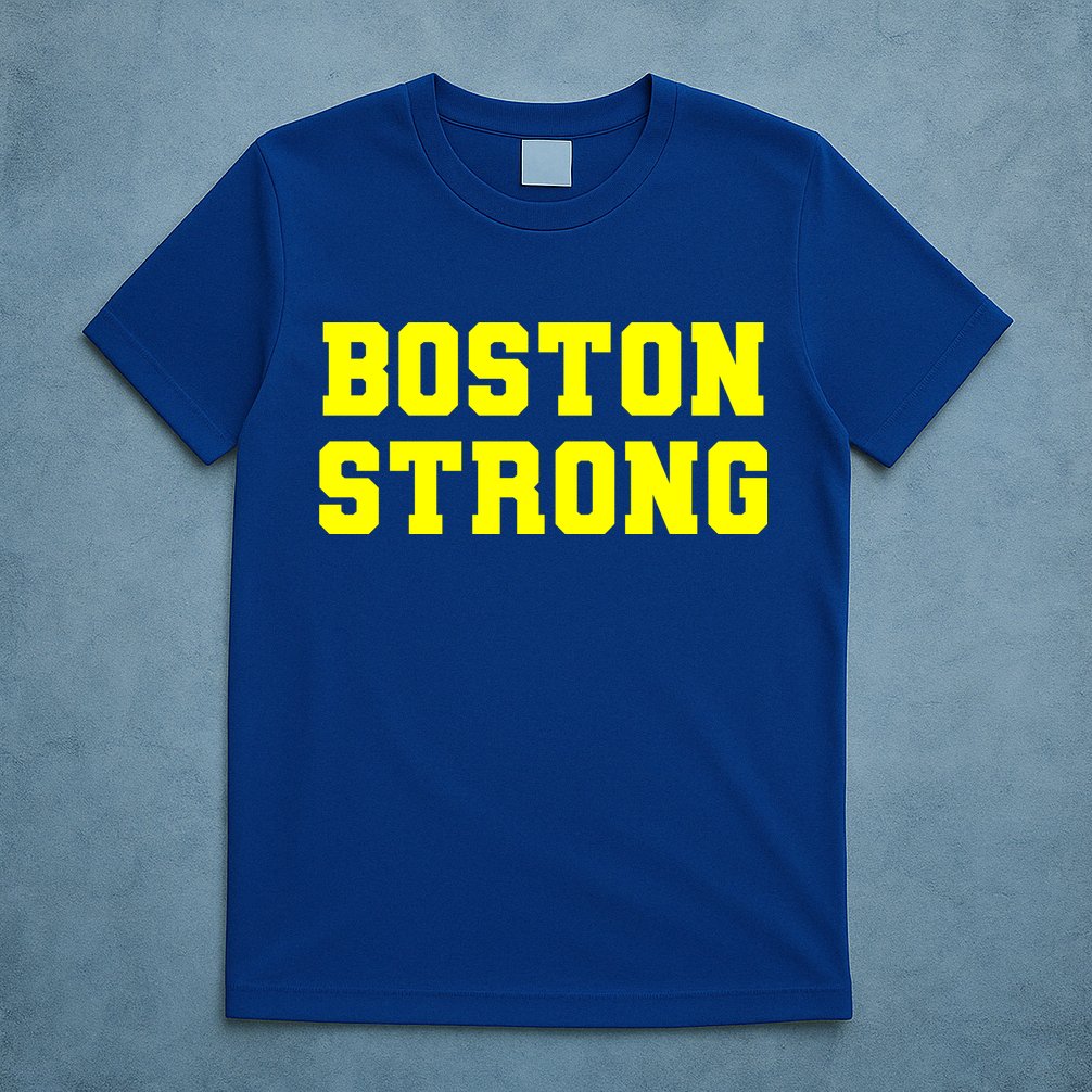 Boston Strong Marathon Running T-Shirt