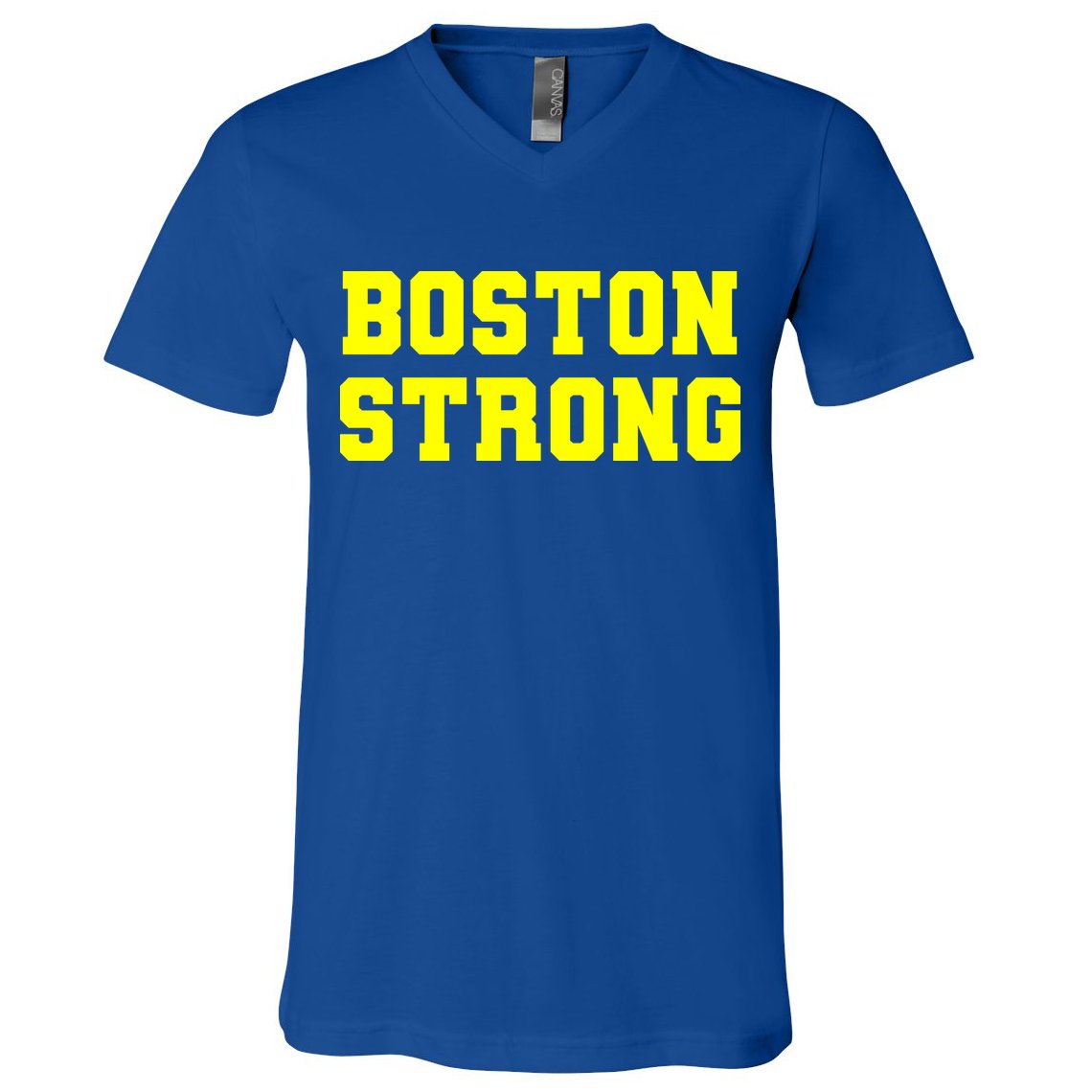 Boston Strong Marathon Running V-Neck T-Shirt