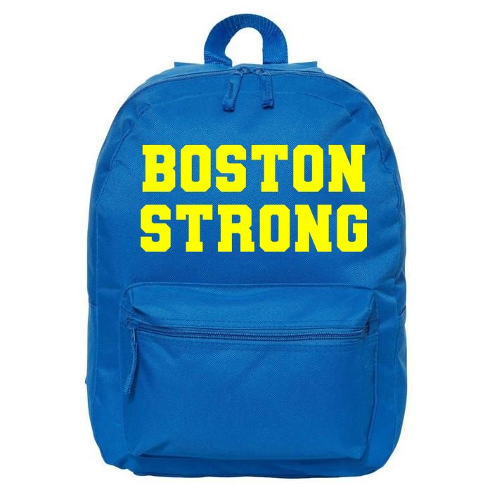 Boston Strong Marathon Running 16 in Basic Backpack