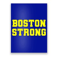 Boston Strong Marathon Running Poster