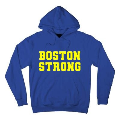 Boston Strong Marathon Running Tall Hoodie