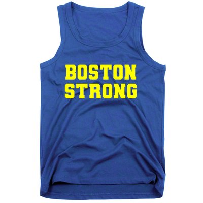 Boston Strong Marathon Running Tank Top