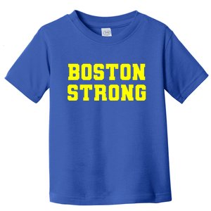 Boston Strong Marathon Running Toddler T-Shirt