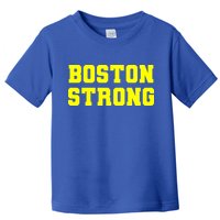 Boston Strong Marathon Running Toddler T-Shirt