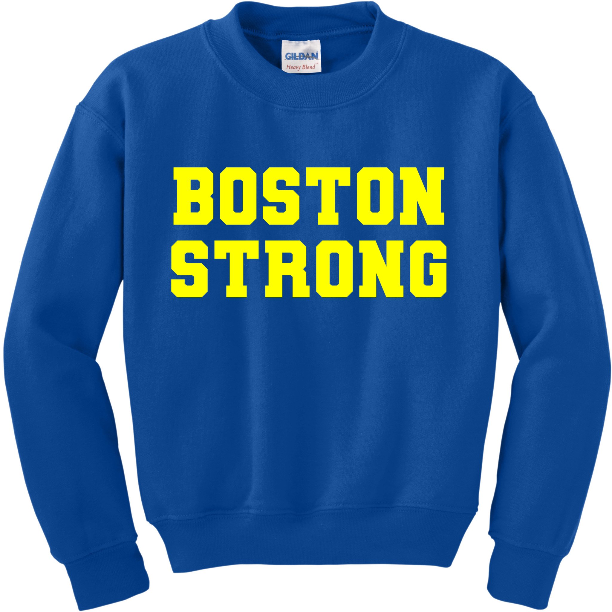 Boston Strong Marathon Running Kids Sweatshirt
