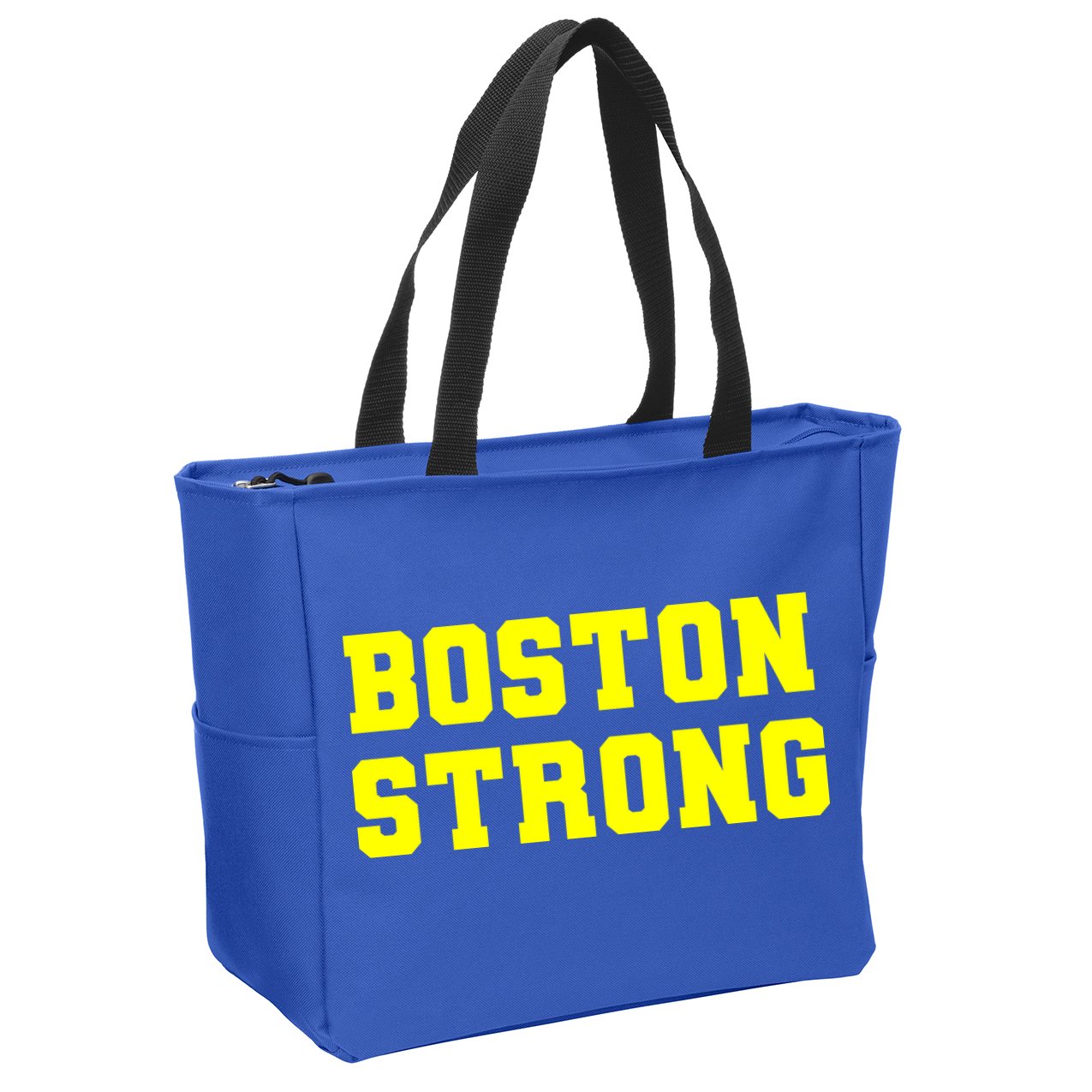 Boston Strong Marathon Running Zip Tote Bag