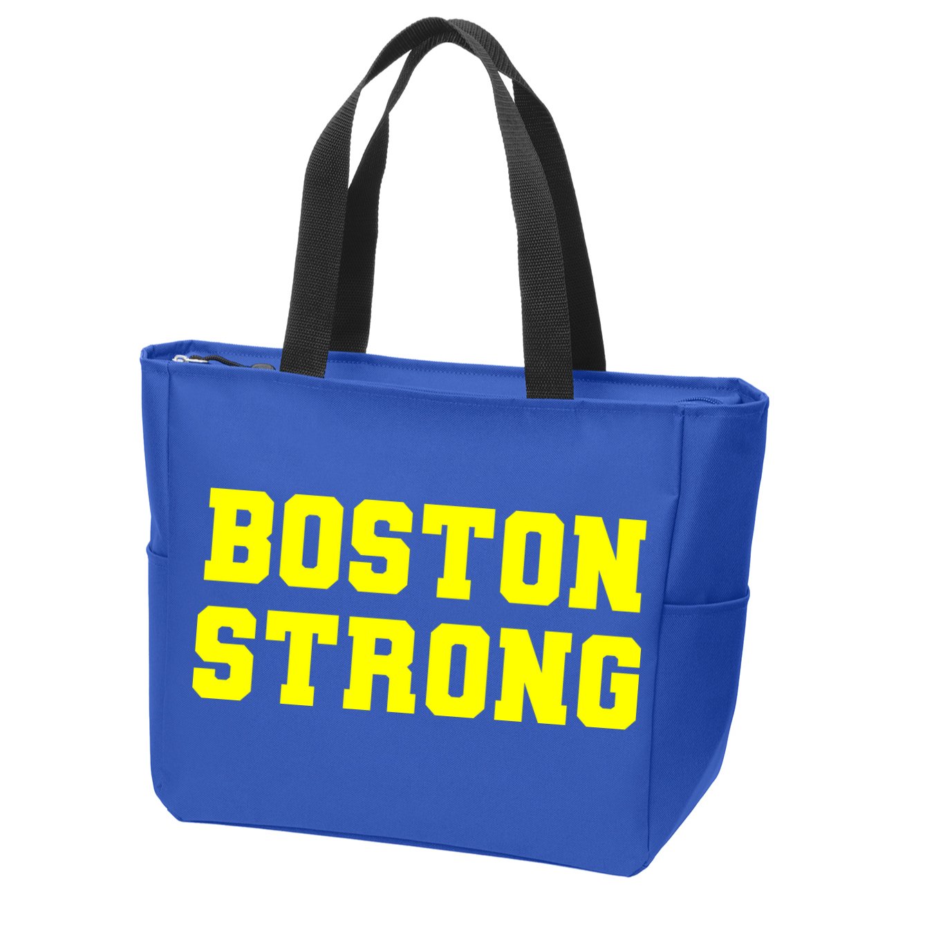 Boston Strong Marathon Running Zip Tote Bag