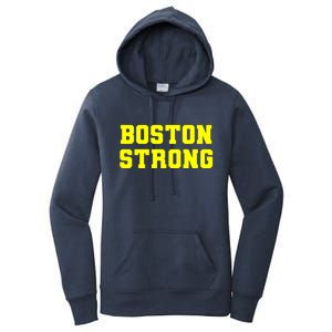 Boston Strong Marathon Running Women's Pullover Hoodie