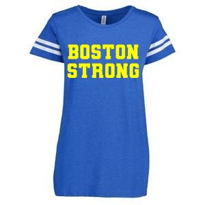 Boston Strong Marathon Running Enza Ladies Jersey Football T-Shirt