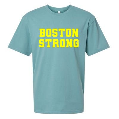 Boston Strong Marathon Running Sueded Cloud Jersey T-Shirt