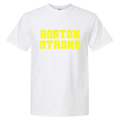 Boston Strong Marathon Running Garment-Dyed Heavyweight T-Shirt