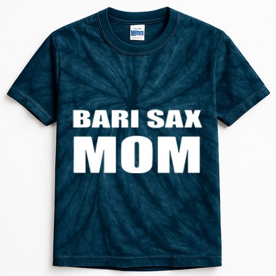 Bari Sax Mom Shirts Band Baritone Saxophone Mother Tee Kids Tie-Dye T-Shirt