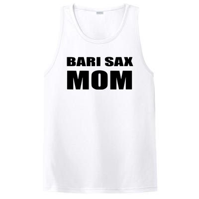 Bari Sax Mom Shirts Band Baritone Saxophone Mother Tee PosiCharge Competitor Tank