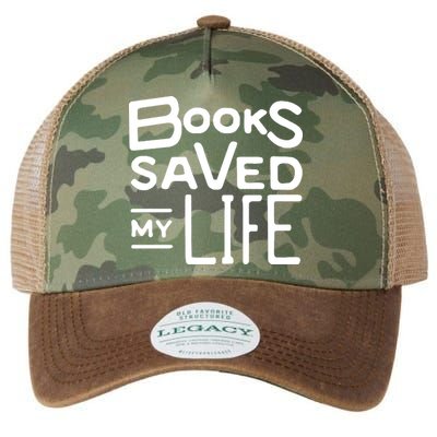 Books Saved My Life Legacy Tie Dye Trucker Hat