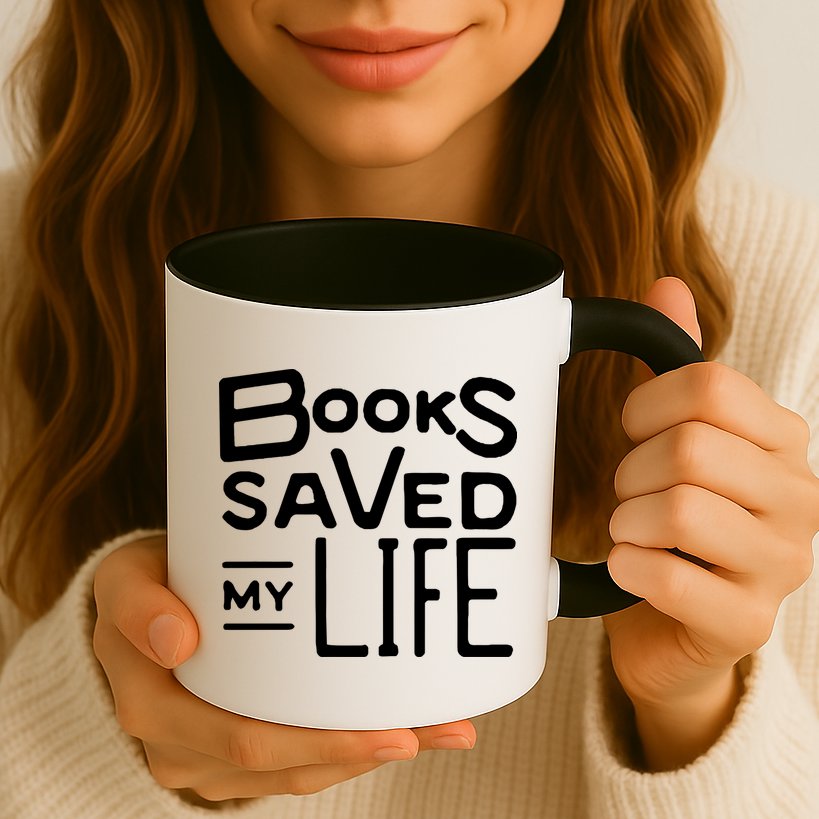 Books Saved My Life Mug
