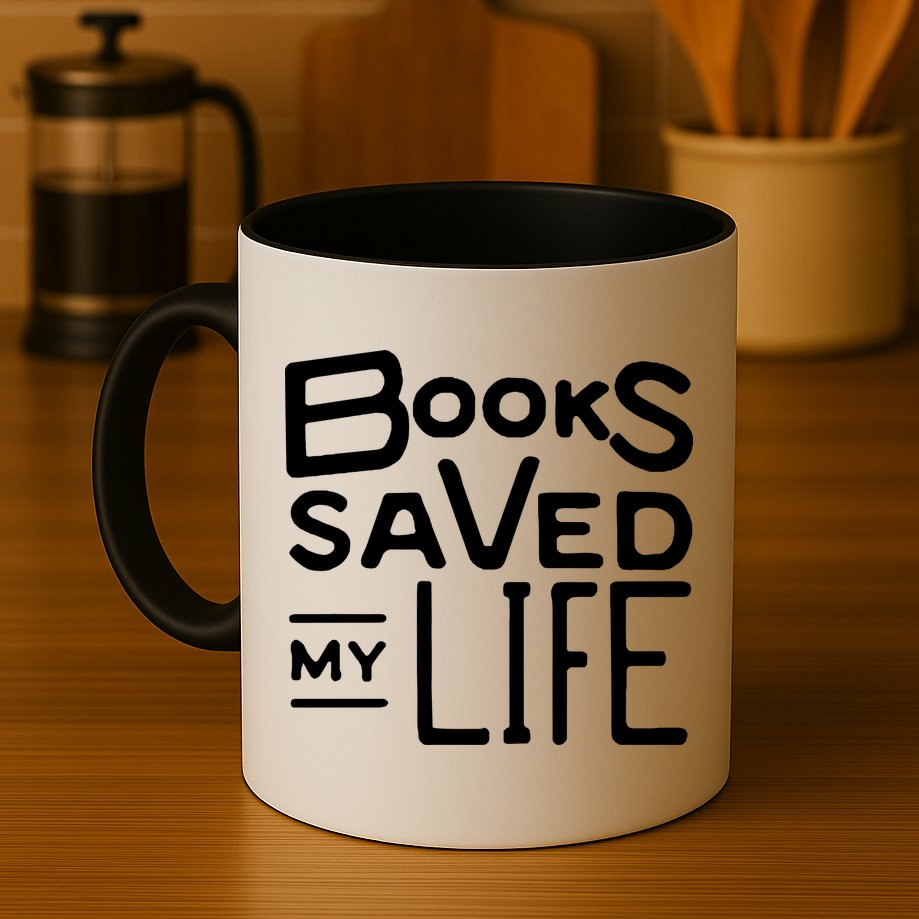 Books Saved My Life Mug